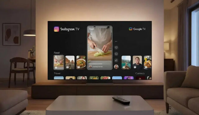 Instagram Artık Google TV’de, Reels TV’ye Taşındı