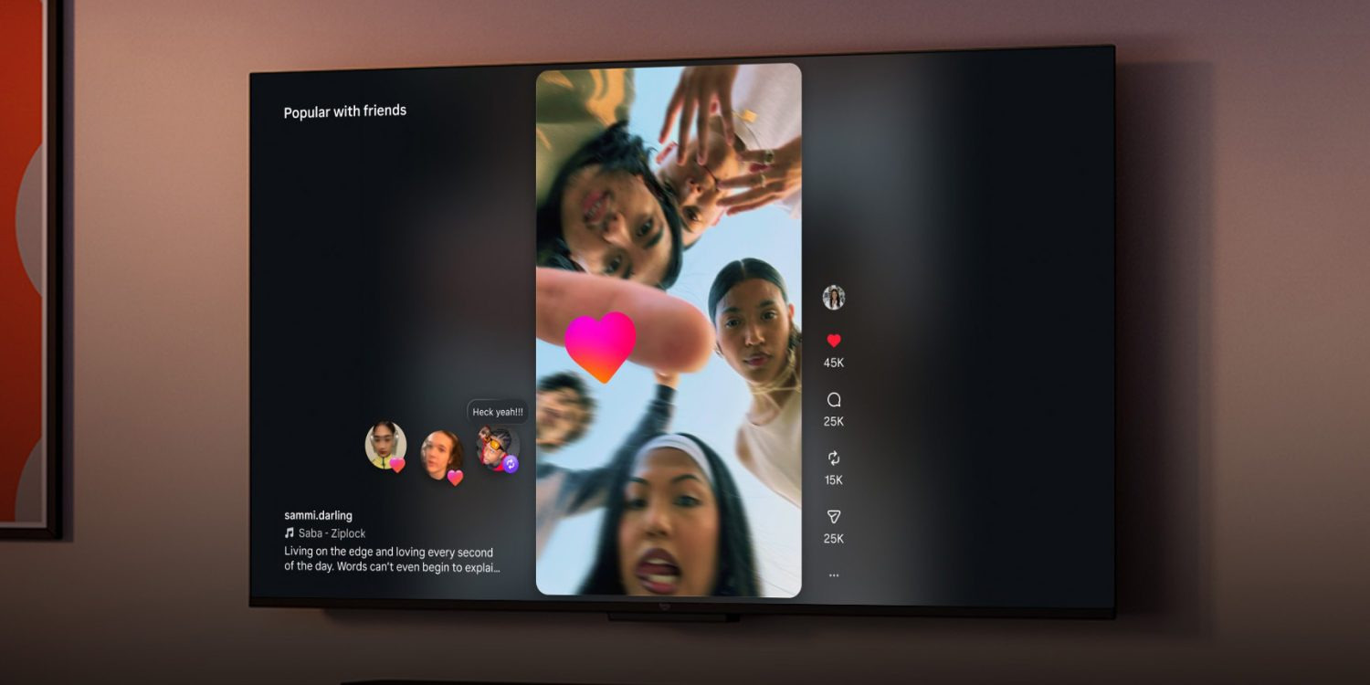 Instagram Artık Google TV’de, Reels TV’ye Taşındı Instagram Artık Google TV’de, Reels TV’ye Taşındı